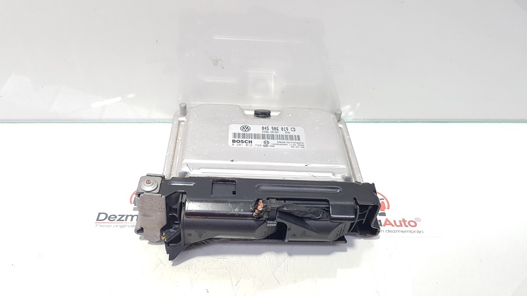 Calculator motor, Skoda Fabia 2 Combi (5J, 545) 1.4 tdi, BNV, cod 045906019CD, 0281012749 (id:258484)