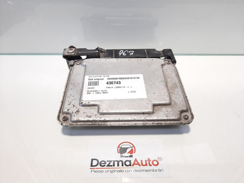 Calculator motor, Skoda Fabia 2 (facelift) [Fabr 2010-2014] 1.4 tdi, BNV, 045906019CD, 0281012749