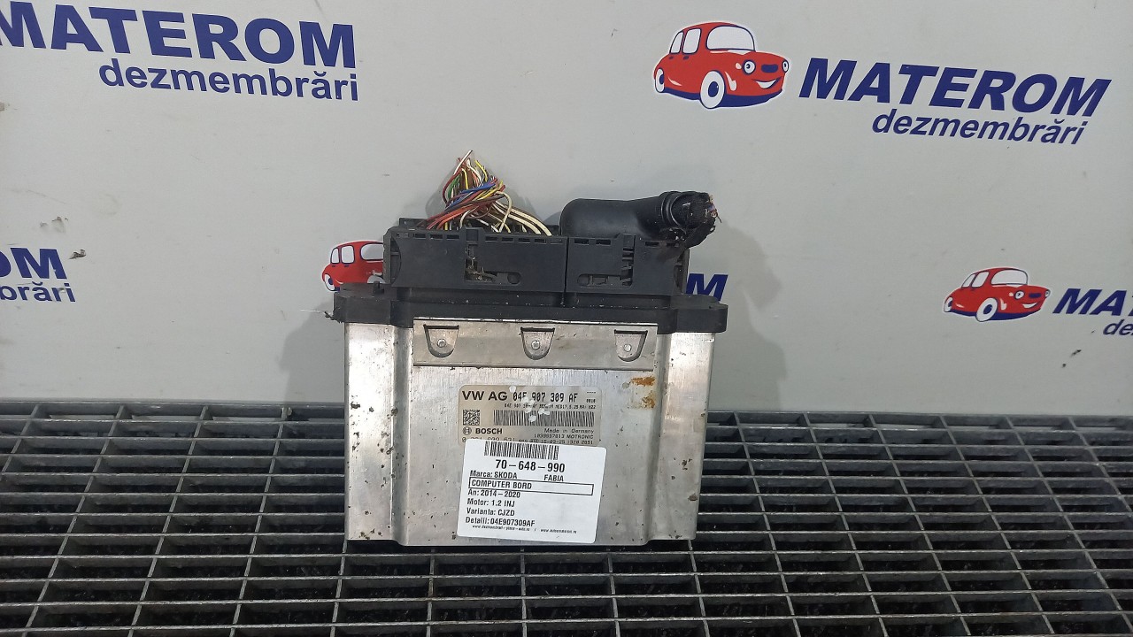 CALCULATOR MOTOR SKODA FABIA FABIA 1.2 TSI - (2014 2019)