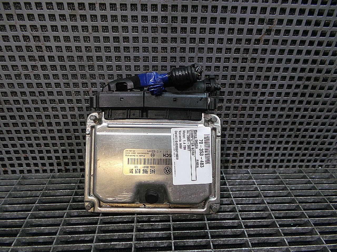 CALCULATOR MOTOR SKODA FABIA FABIA 1.4 TDI - (2000 2007)