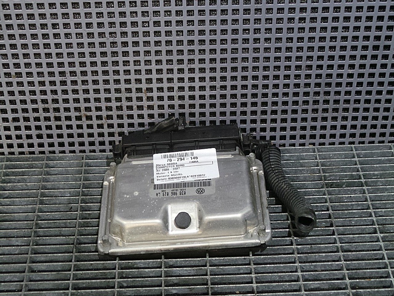 CALCULATOR MOTOR SKODA FABIA FABIA 1.9 TDI - (2000 2007)