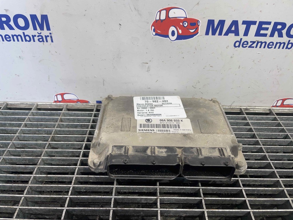 CALCULATOR MOTOR SKODA OCTAVIA 1.6 INJ - (2000 2004)