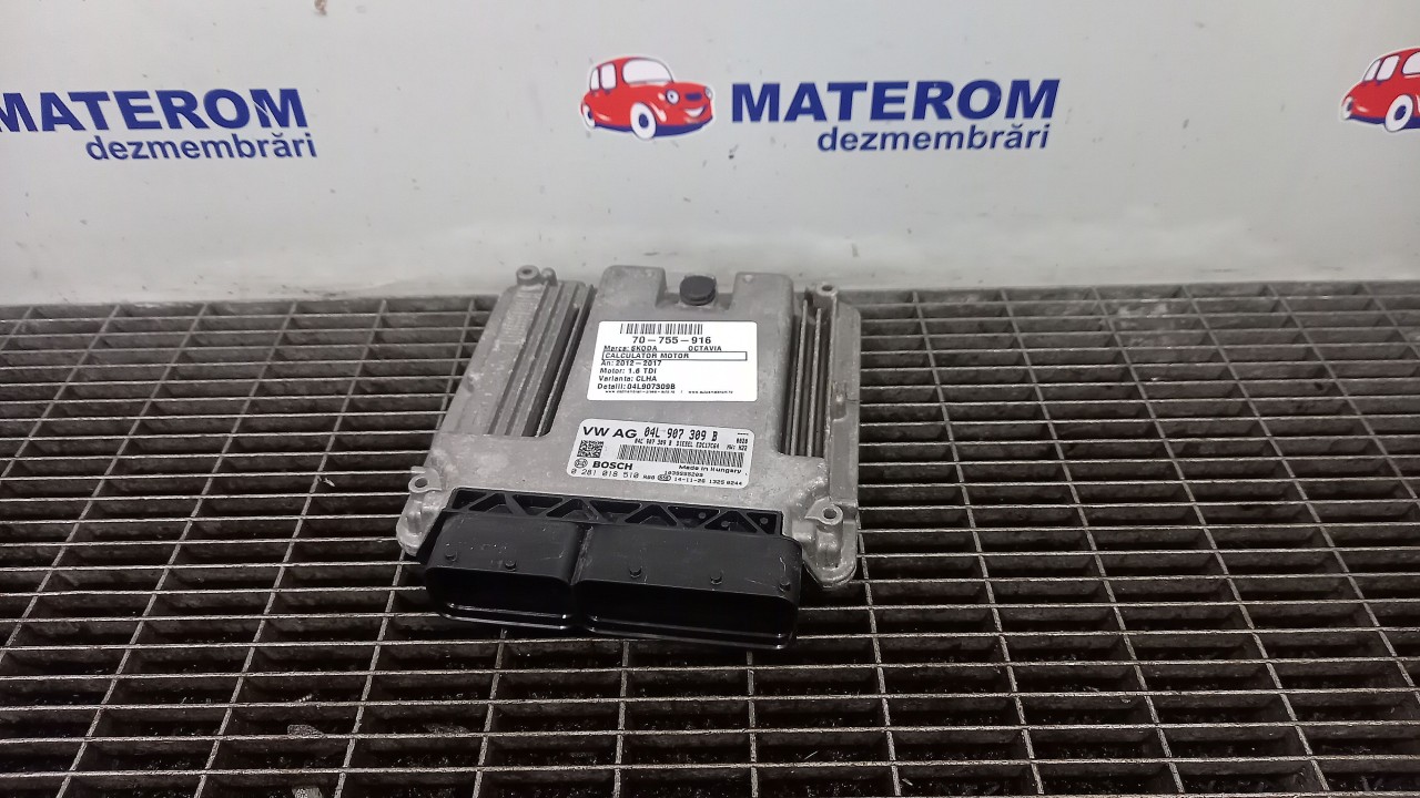 CALCULATOR MOTOR SKODA OCTAVIA 1.6 TDI -