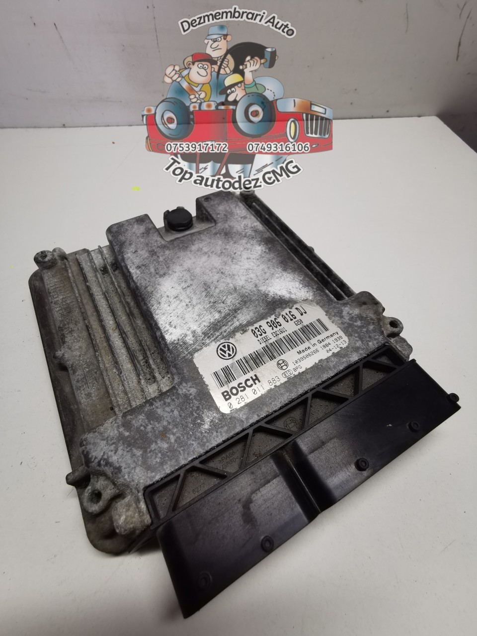 Calculator motor Skoda Octavia 2 1.9 tdi BJB ECU 03G906016DJ 0281011883
