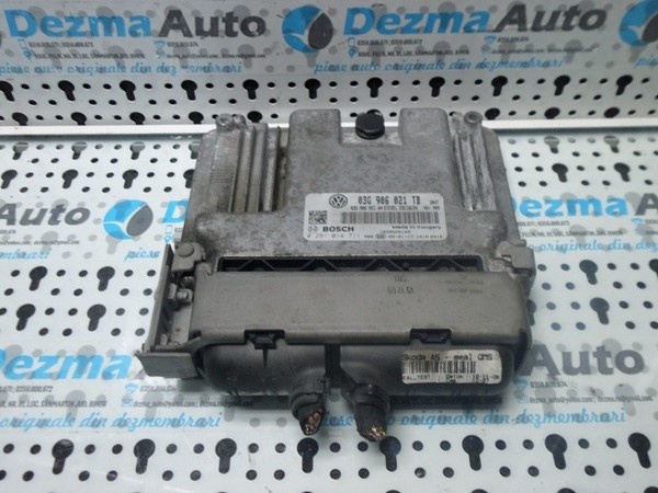 Calculator motor Skoda Octavia 2 (1Z3) 1.9 tdi, 03G906021TB, 0281014711