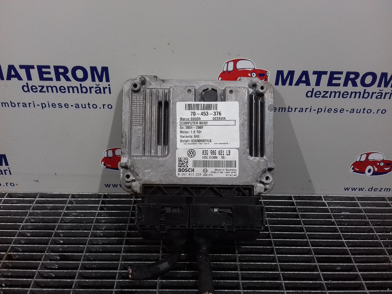 CALCULATOR MOTOR SKODA OCTAVIA OCTAVIA 1.9 TDI - (2004 2009)