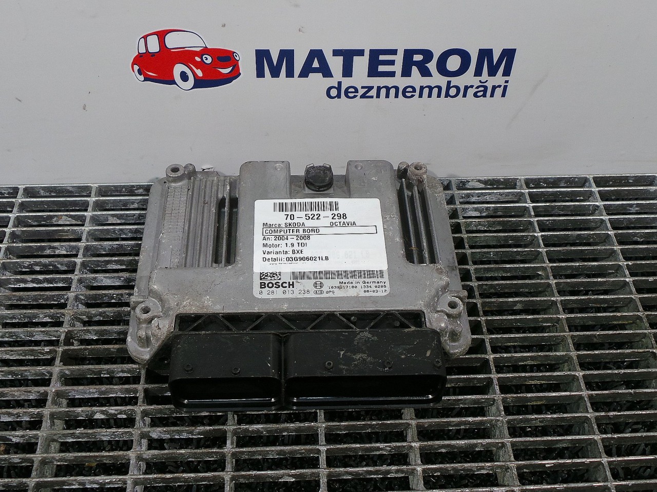 CALCULATOR MOTOR SKODA OCTAVIA OCTAVIA 1.9 TDI - (2004 2009)