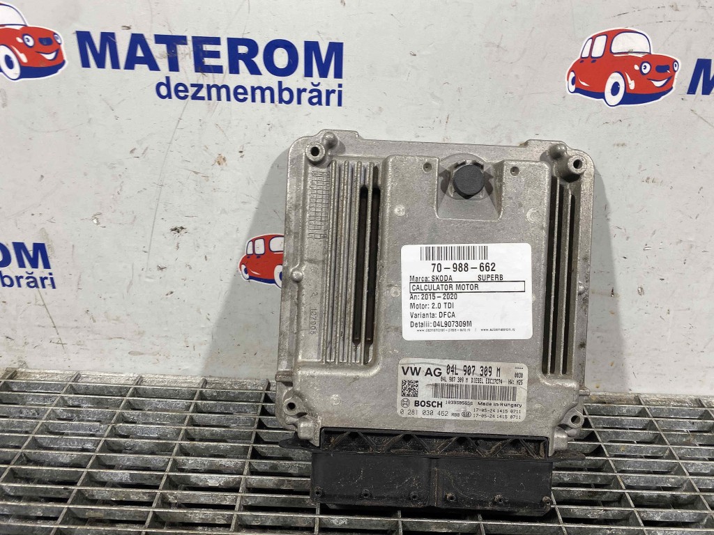 CALCULATOR MOTOR SKODA SUPERB 2.0 TDI - (2015 2020)