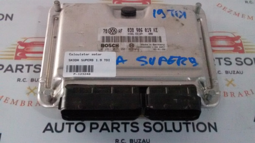 Calculator motor SKODA SUPERB 2001-2006