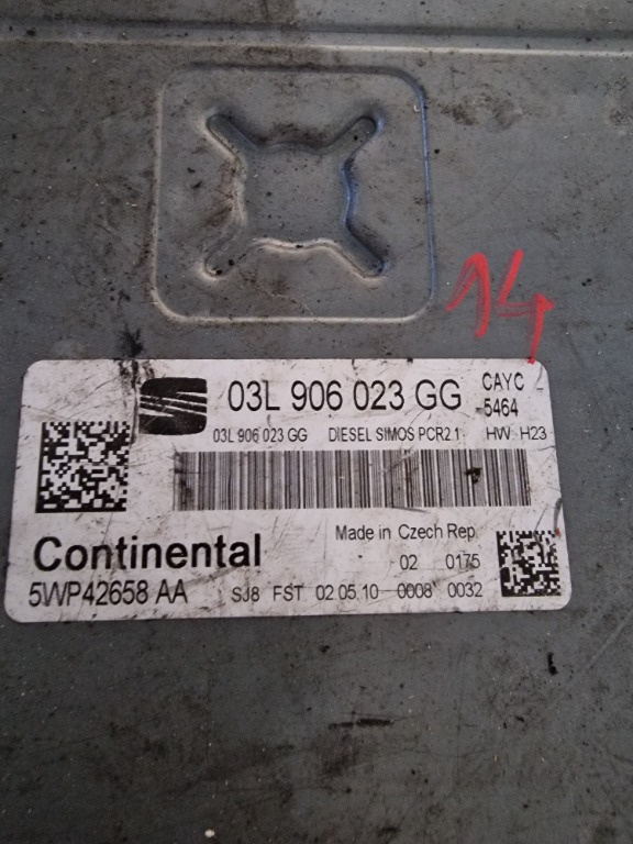 Calculator Motor Skoda Vw Seat 1.6 tdi CAYC cod 03L906023GG