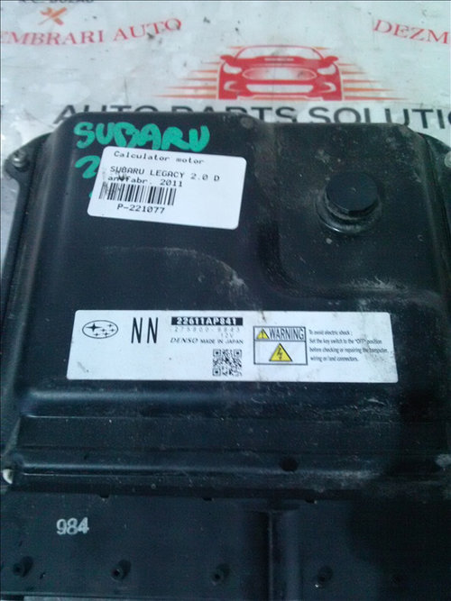 Calculator motor SUBARU LEGACY 2.0 D an fabr. 2011