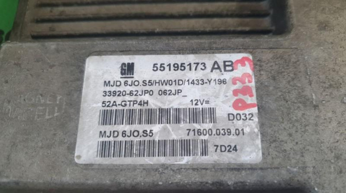 Calculator motor Suzuki Swift 3 (2005->) 55195173ab