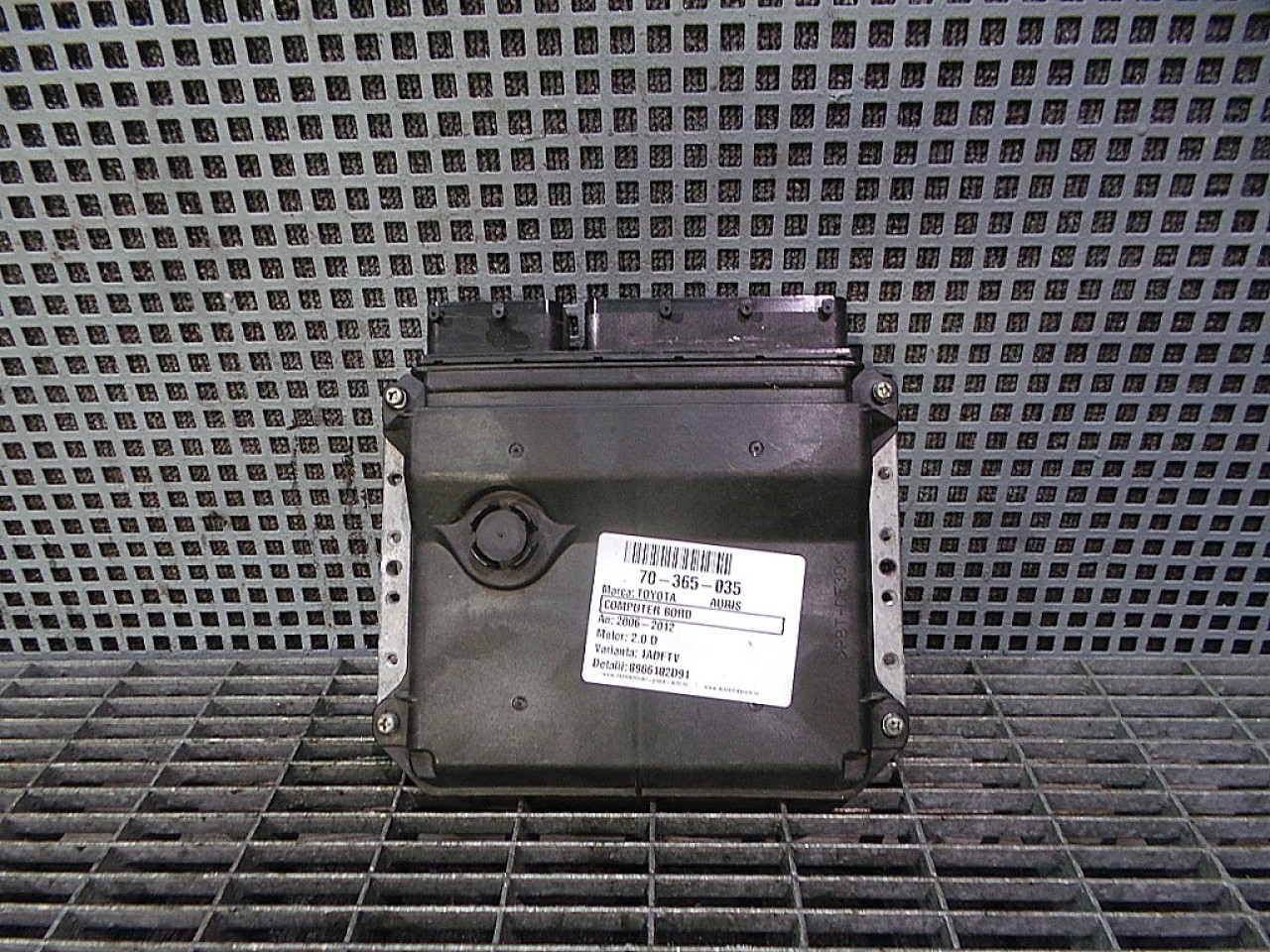 CALCULATOR MOTOR TOYOTA AURIS AURIS 2.0 D - (2006 2012)