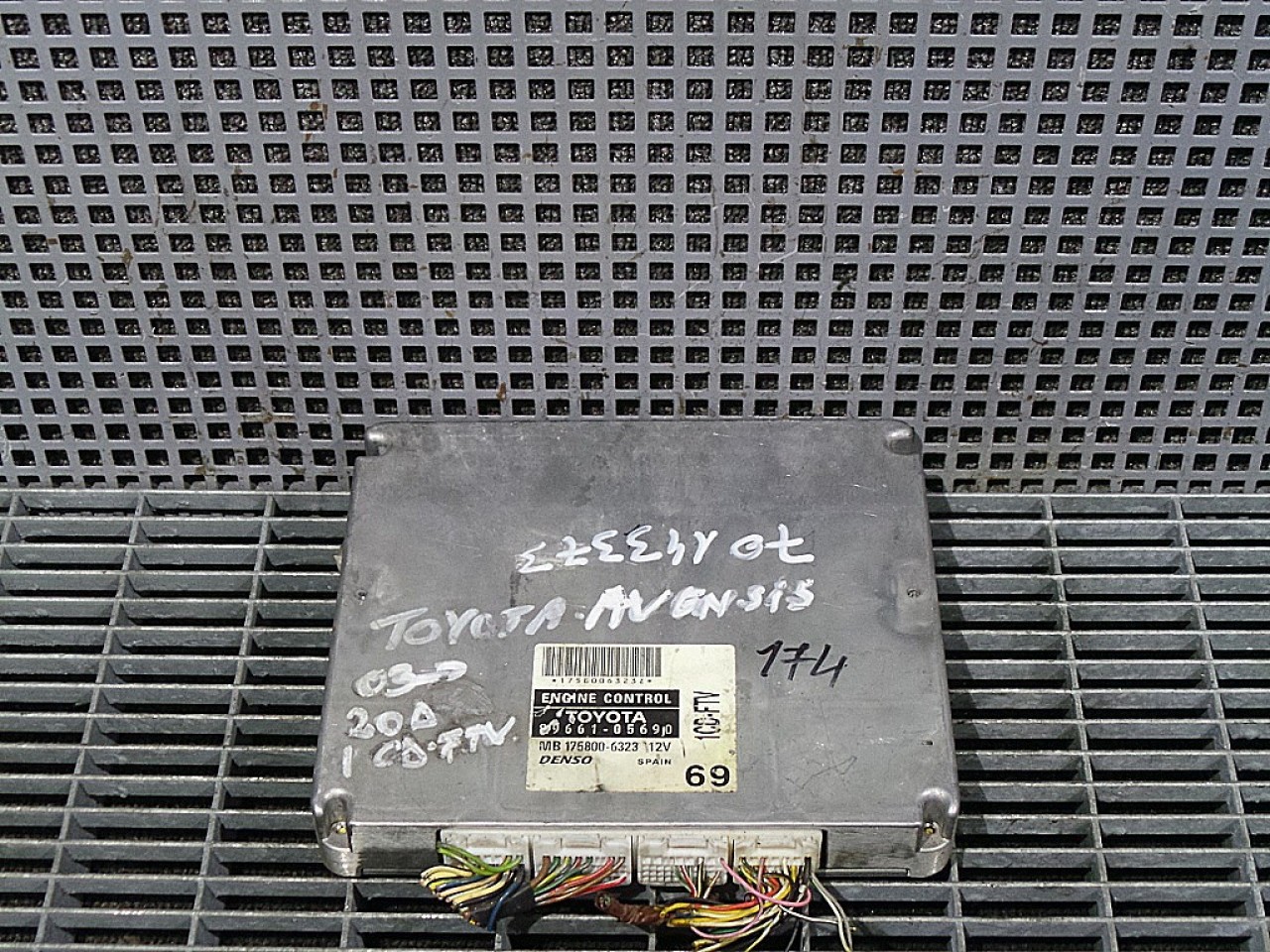 CALCULATOR MOTOR TOYOTA AVENSIS AVENSIS 2.0 D - (2003 2008)