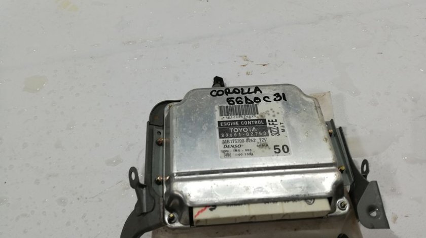 Calculator motor Toyota Corolla E12 motorizare 1.6 cod 89661-02750 An 2002 2003 2004 2005 2006