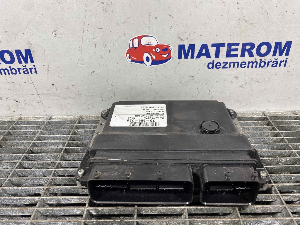 CALCULATOR MOTOR TOYOTA RAV4 2.0 INJ - (2010 2012)