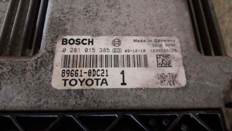Calculator Motor TOYOTA YARIS, 0281015385, 896610DC21,