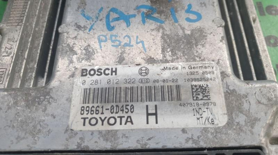 Calculator motor Toyota Yaris (2005->) 0281012322