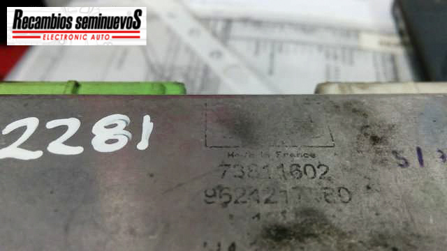 Calculator Motor VALEO CITROEN XANTIA 73811602 / 962421748073811602 / 9624217480