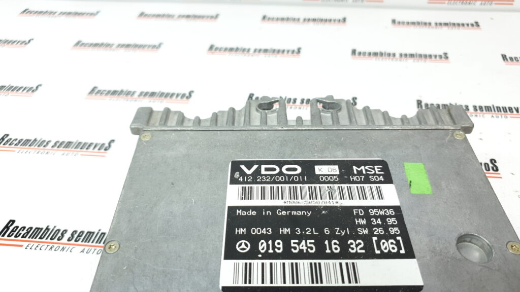 Calculator Motor VDO MERCEDES-BENZ 320 019 545 16 32 / 0195451632 / 412 232 001 011 / 412232001011 / HW 34 95 / HW3495 / SW 26 95 / SW2695019 545 16 32 / 0195451632 / 412 232 001 011 / 412232001011 / HW 34 95 / HW3495 / SW 26 95 / SW2695