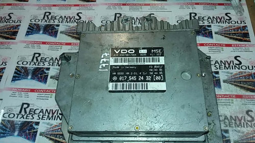 Calculator Motor VDO MERCEDES-BENZ W202 017 545 24 32 / 0175452432 / 412.232 001 004 / 412 232 001 0...
