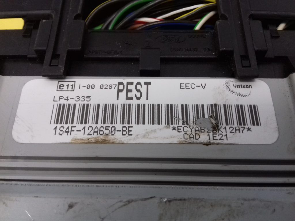 Calculator Motor VISTEON FORD FOCUS 1S4F 12A650 BE / 1S4F12A650BE / LP4 335 / LP43351S4F 12A650 BE / 1S4F12A650BE / LP4 335 / LP4335