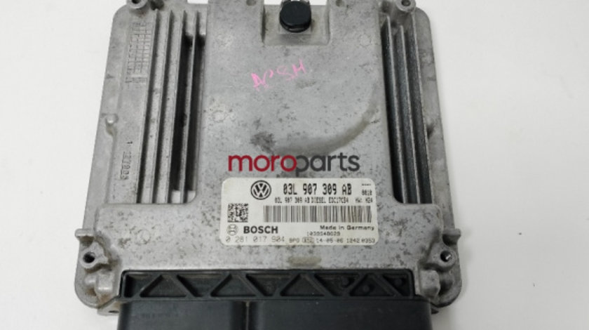 Calculator motor Volkswagen Amarok 2H OEM 03L907309AB