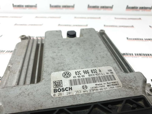 Calculator Motor VOLKSWAGEN GOLF, 0261201353, MED1751, 03C906032A, 03C906032,