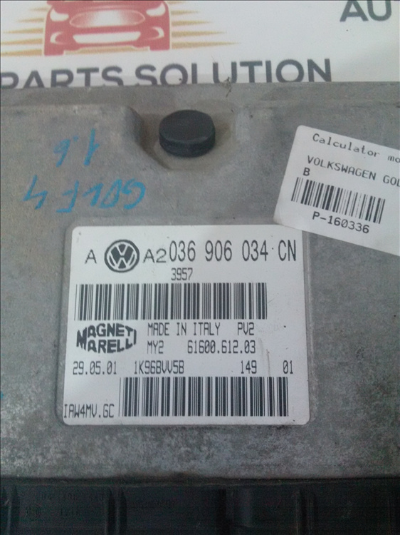 Calculator motor VOLKSWAGEN GOLF 4 1.6 B