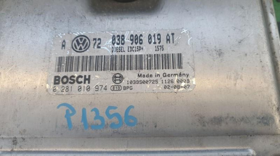 Calculator motor Volkswagen Golf 4 (1997-2005) 0281010974