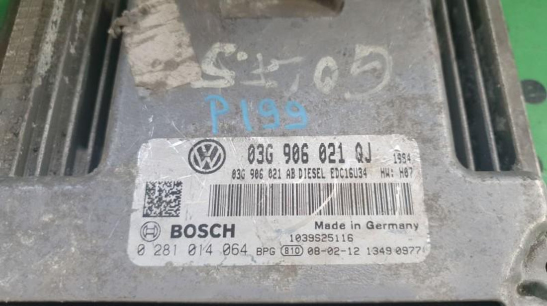 Calculator motor Volkswagen Golf 5 (2004-2009) 0281014064
