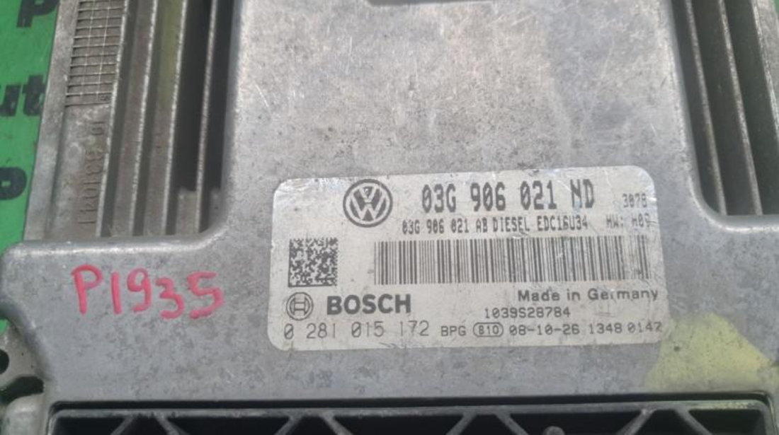 Calculator motor Volkswagen Golf 5 (2004-2009) 0281015172