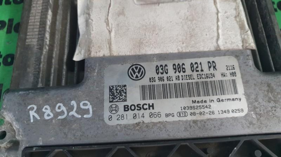Calculator motor Volkswagen Golf 5 (2004-2009) 0281014066