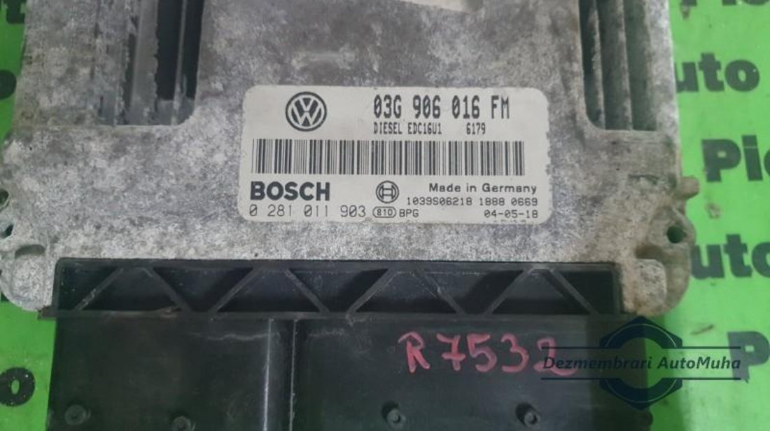 Calculator motor Volkswagen Golf 5 (2004-2009) 0281011903