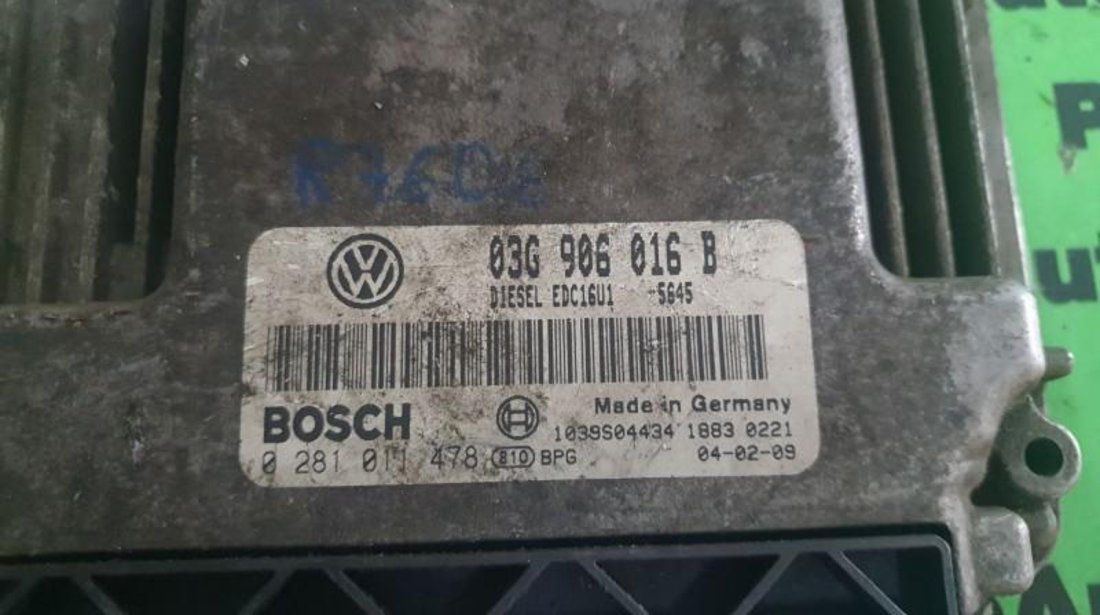 Calculator motor Volkswagen Golf 5 (2004-2009) 0281011478