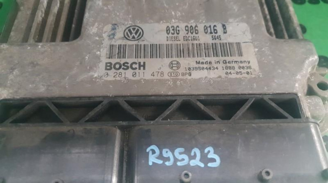 Calculator motor Volkswagen Golf 5 (2004-2009) 0281011478