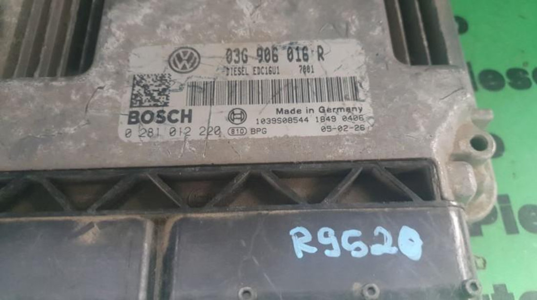 Calculator motor Volkswagen Golf 5 Plus ( 01.2005- 0281012220
