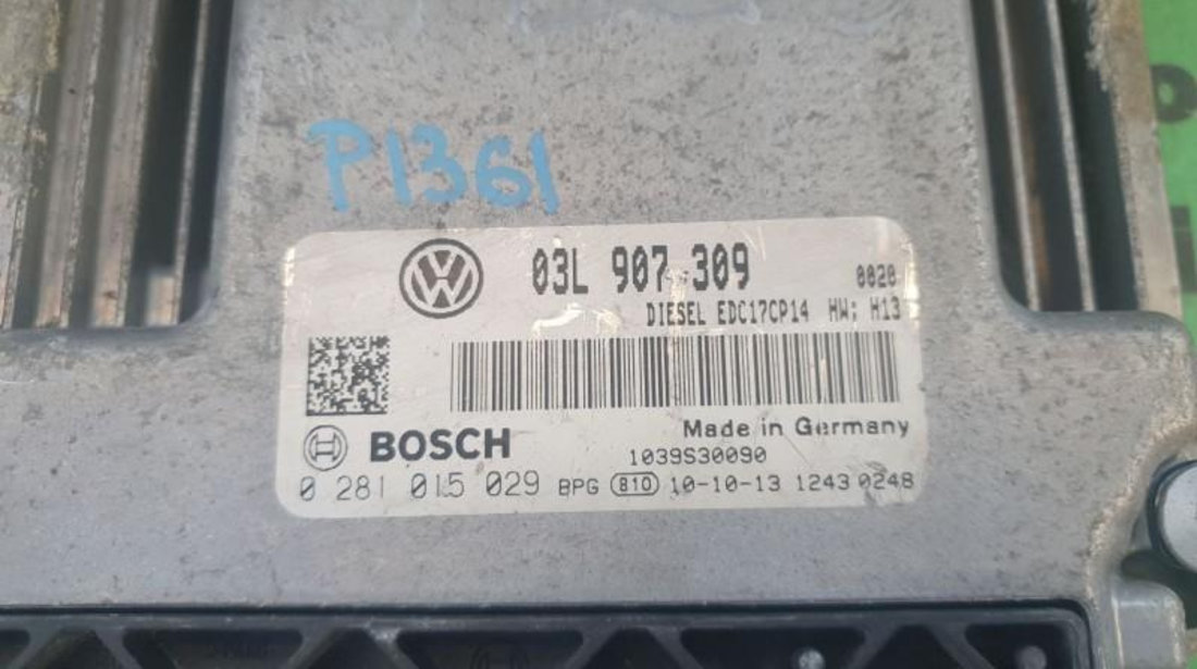 Calculator motor Volkswagen Golf 6 (2008->) 0281015029