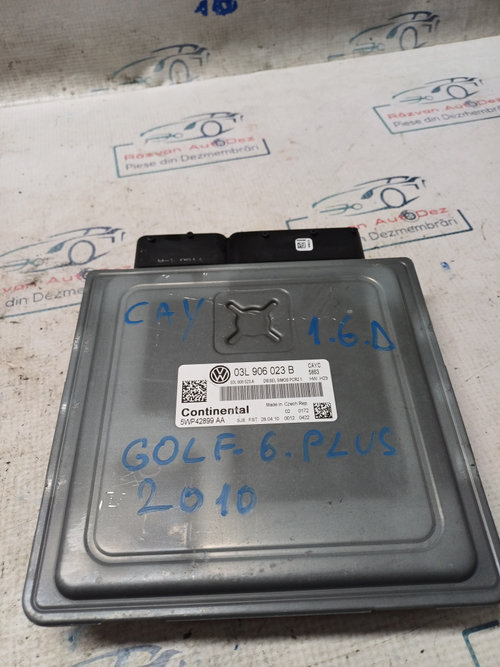 Calculator motor Volkswagen Golf 6 Plus 1.6 Motorina 2010, 03L906023B