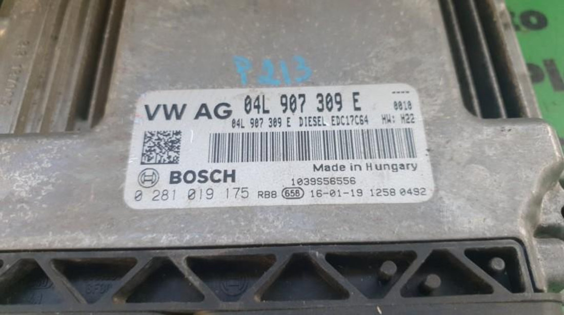 Calculator motor Volkswagen Golf 7 (2012->) 0281019175