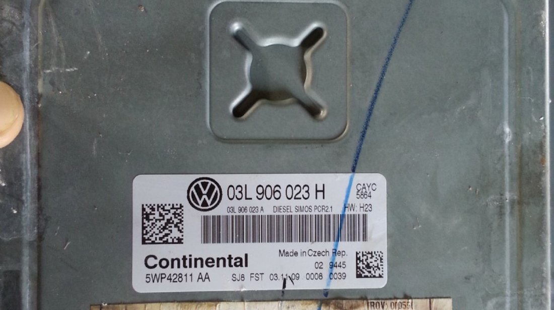 Calculator motor Volkswagen Jetta Golf MK6 2009 03L906023H