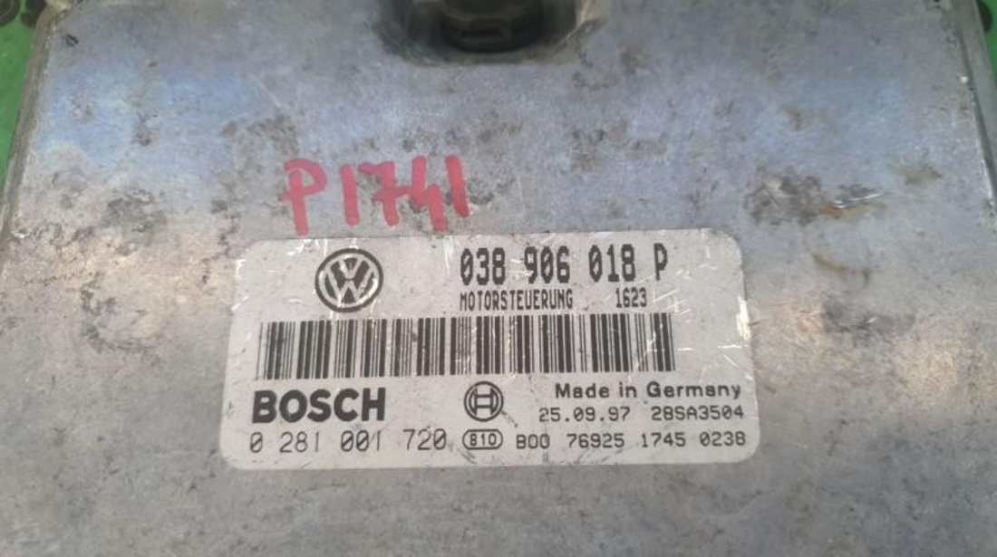 Calculator motor Volkswagen Passat B5 (1996-2005) 0281001720