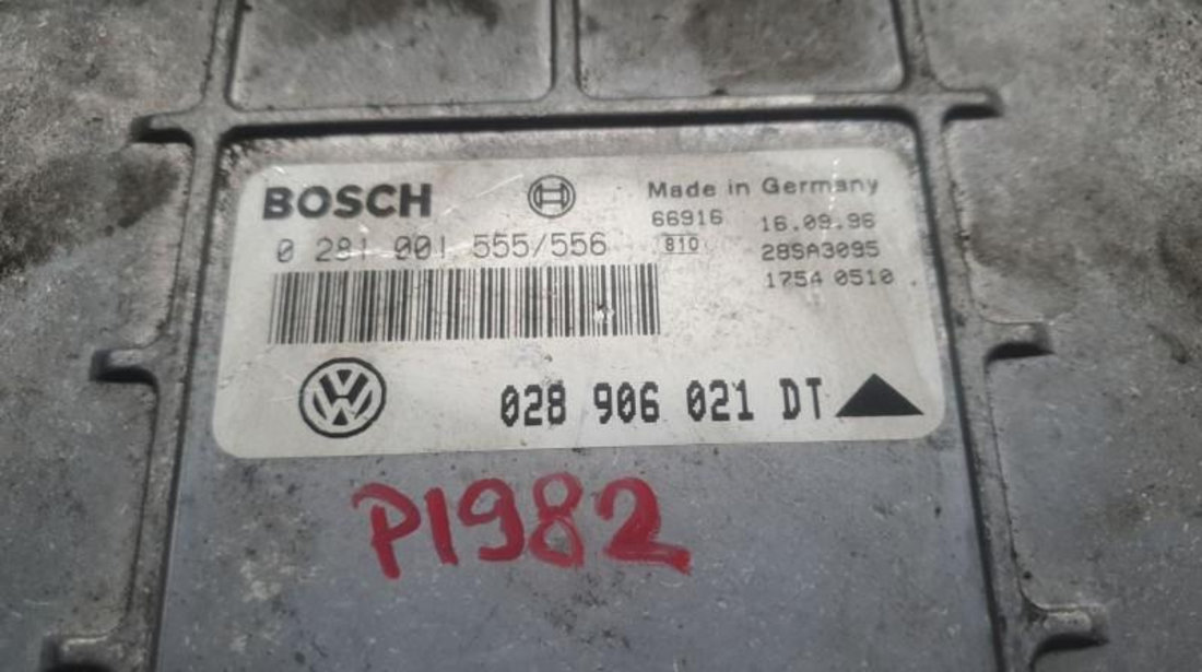 Calculator motor Volkswagen Passat B5 (1996-2005) 0281001555