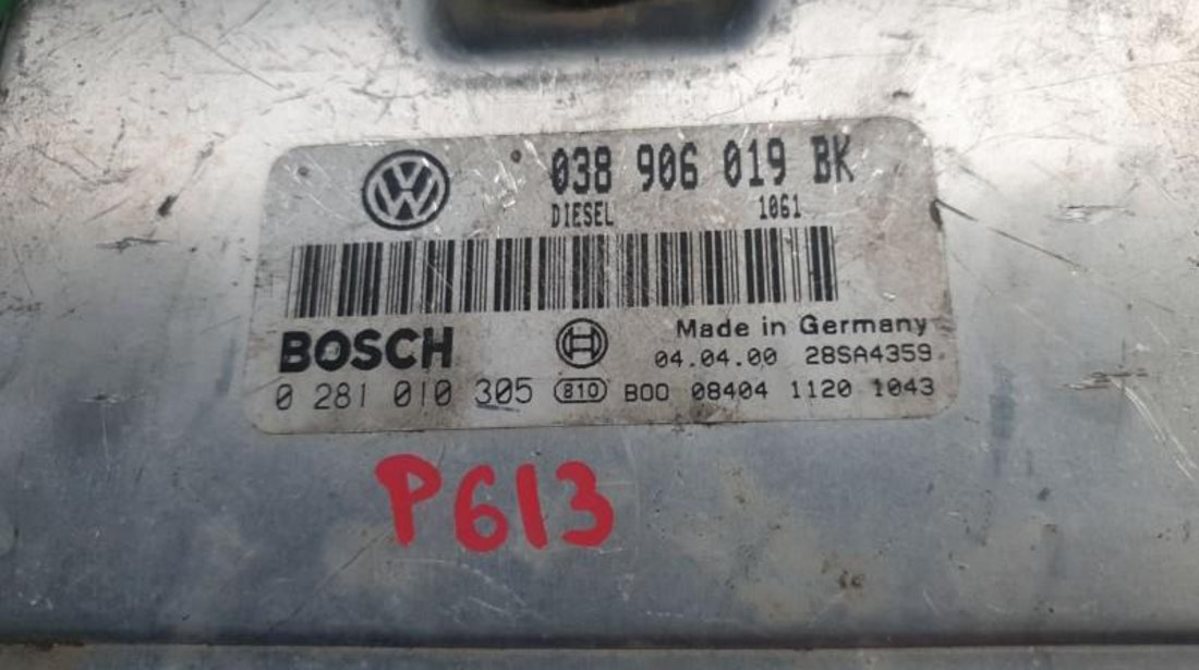 Calculator motor Volkswagen Passat B5 (1996-2005) 0281010305