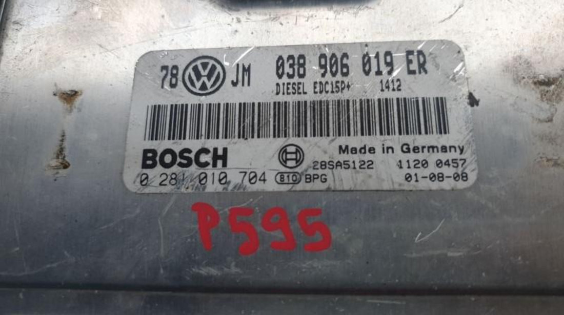 Calculator motor Volkswagen Passat B5 (1996-2005) 0281010704
