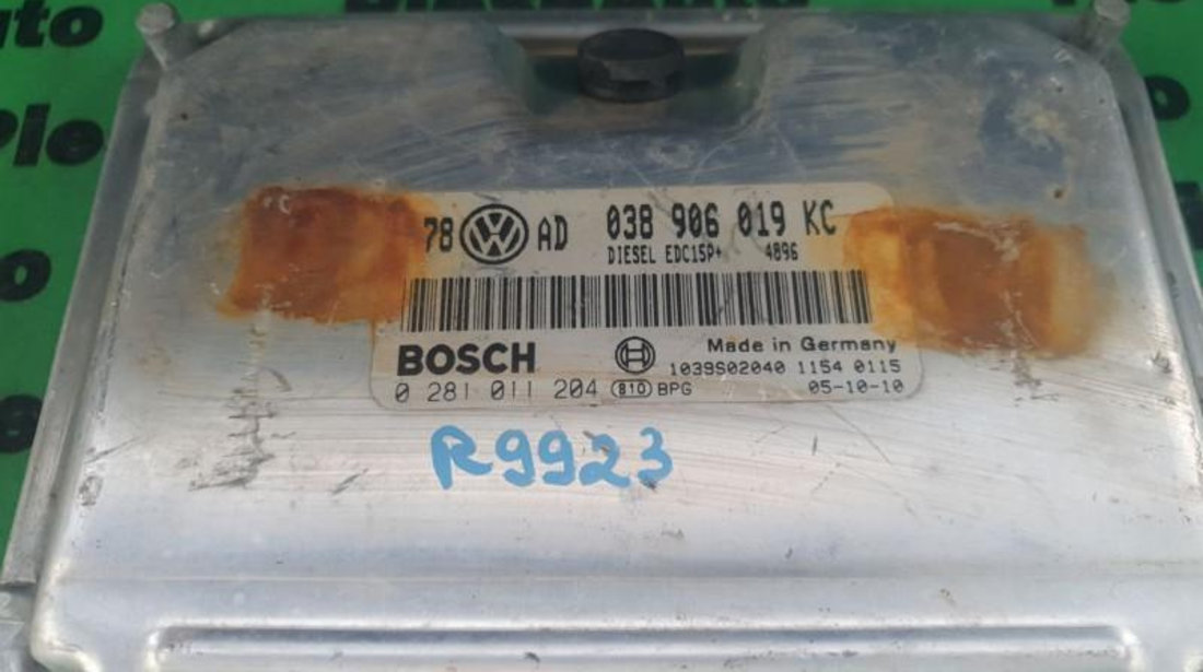 Calculator motor Volkswagen Passat B5 (1996-2005) 0281011204
