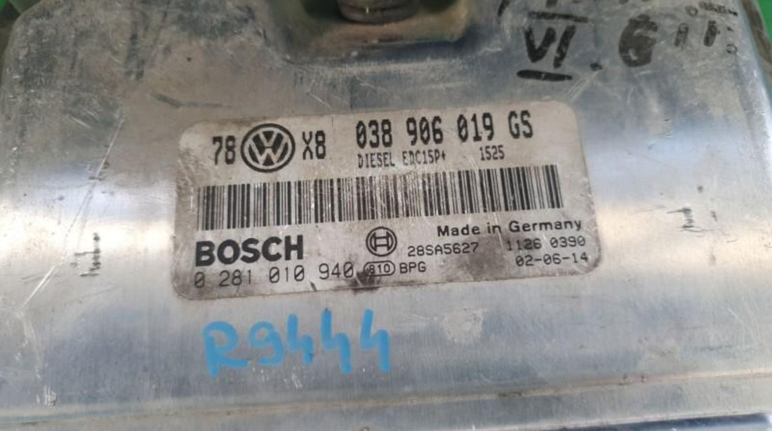 Calculator motor Volkswagen Passat B5 (1996-2005) 0281010940