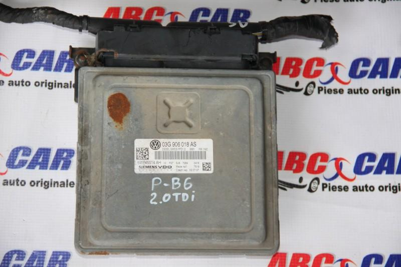 Calculator motor Volkswagen Passat B6 3C 2005-2010 03G906018AS