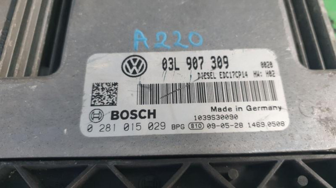 Calculator motor Volkswagen Passat B6 3C (2006-2009) 0281015029