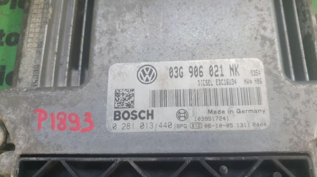 Calculator motor Volkswagen Passat B6 3C (2006-2009) 0281013440